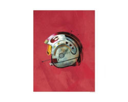 Poster SW Classic Helmets Rebel Pilot 40x50 cm