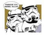 Hornbach Poster SW Classic Comic Stormtrooper 50x40 cm