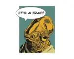 Hornbach Poster SW Classic Comic Quote Ackbar 40x50 cm