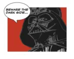 Hornbach Poster SW Classic Comic Quote Vader 50x40 cm