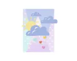 Hornbach Poster Winnie Pooh Clouds 50x70 cm