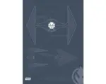 Hornbach Poster SW Blueprint Sith TIE-Fighter 50x70 cm