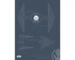 Hornbach Poster SW Blueprint Sith TIE-Fighter 30x40 cm
