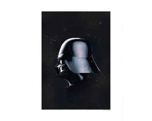 Poster SW Classic Helmets Vader 30x40 cm