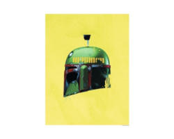 Poster SW Classic Helmets Boba Fett 40x50 cm