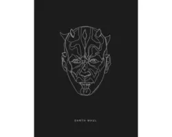 Poster SW Lines Dark Side Maul 30x40 cm