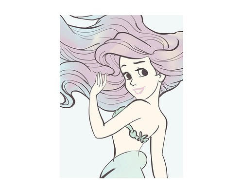 Poster Ariel Aquarell 40x50 cm