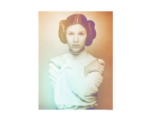 Poster SW Classic Icons Color Leia 40x50 cm