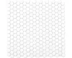 Hornbach Keramikmosaik Knopf 100 30,5x32,0 cm weiß