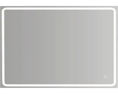 LED-Lichtspiegel Focco MIA eckig 120x80 cm