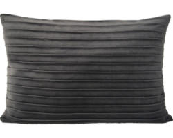 Dekokissen Velvet grau 40x60 cm