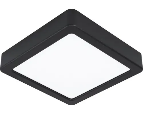 LED-Deckenleuchte Fueva 1 160x160x28 cm 1350 lm 4000 K neutralweiß IP20 schwarz