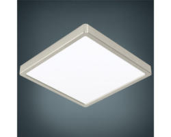 LED Deckenleuchte Fueva 1 285 x 285 x 28 mm 1-flammig 20 W 2200 lm 4000 K neutralweiß IP 20 nickel-matt