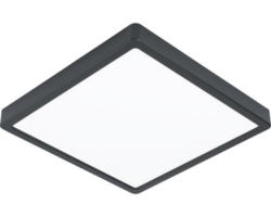 LED Deckenleuchte Fueva 1 300 x 300 x 30 mm 1-flammig 20 W 2200 lm 3000 K warmweiß IP 44 schwarz