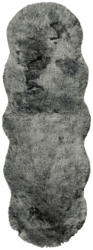 Kunstfell Chrisi 2 in Grau ca. 55x160cm