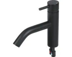 Waschtischarmatur Differenz gebogen 30.414.00 matt schwarz