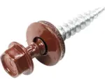 Hornbach PRECIT ROOF Selblstdrehende Schrauben 4,8 x 20 mm braunrot RAL 3011 Pack = 250 Stück