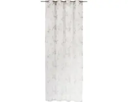 Ösenschal Kyoto weiss-beige 140x255 cm