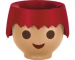 Hornbach Blumentopf Lechuza Ojo H 16 cm Kunststoff rot inkl. Wasserstandsanzeiger und Erdbewässerungsystem