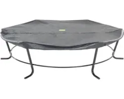 EXIT Premium Trampolin Abdeckplane Ø 305 cm schwarz