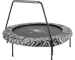 Hornbach EXIT Tiggy junior Trampolin mit Bügel Ø 140 cm Grau;Schwarz