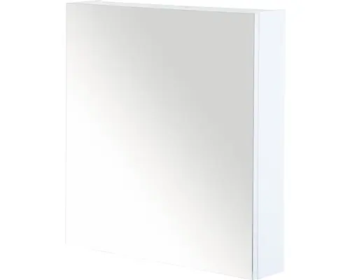 Spiegelschrank Sanox 1-türig 60x13x65 cm weiß hochglanz