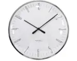 Hornbach Wanduhr Hunter metall gewölbtes Glas 30 cm