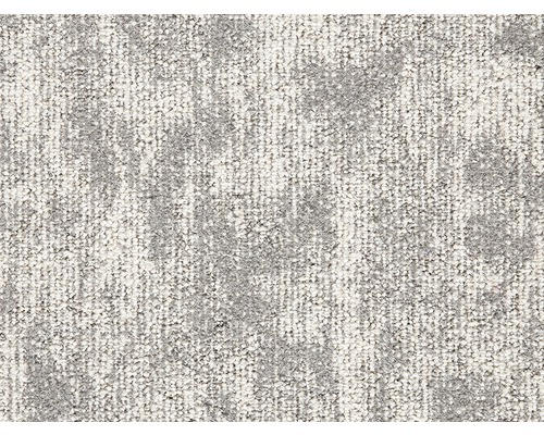 Teppichboden Schlinge E-Rock grau-weiß 400 cm breit (Meterware)
