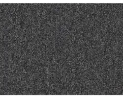 Teppichboden Schlinge Blitz schwarzgrau FB096 400 cm breit (Meterware)