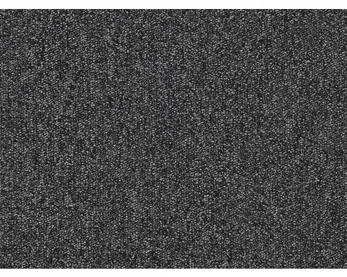 Teppichboden Schlinge Blitz schwarzgrau FB096 400 cm breit (Meterware)