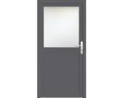 Nebeneingangstür Kunststoff ProM02 880 x 2000 mm weiß/titan DIN Rechts RC2