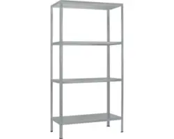 Steck-Grundregal Schulte granit 2000x1000x500 mm 4 Böden Tragkraft 280 kg