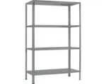 Hornbach Steck-Grundregal Schulte granit 1900x1000x400 mm 4 Böden Tragkraft 260 kg