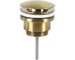 Hornbach Ablaufventil Differnz Push-Open 1 1/4" matt gold