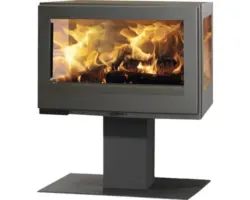 Kaminofen Panadero Harmonie Stahl schwarz 7,2 kW