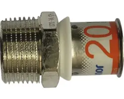 Press-Übergangsnippel Uponor 20x3/4" MT