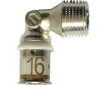 Hornbach Press-Winkelnippel Uponor 16 x1/2" MT