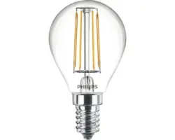 LED Tropfenlampe P45 klar E14/4,3W(40W) 470 lm 2700 K warmweiß