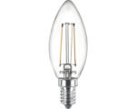 Hornbach LED Kerzenlampe B35 klar E14/2W(25W) 250 lm 2700 K warmweiß