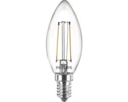 LED Kerzenlampe B35 klar E14/2W(25W) 250 lm 2700 K warmweiß