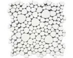 Hornbach Keramikmosaik XKM 100N 27,5x27,5 cm weiß