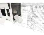 Hornbach Freigehege Skyline für Hühnerstall Ella Park 114 x 62 x 72 cm
