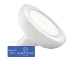 Hornbach Philips hue LED Tischlampe RGBW 7,1W 500 lm HxBxT 126x101x130 mm Bloom weiß White + Color Ambiance - Kompatibel mit SMART HOME by hornbach