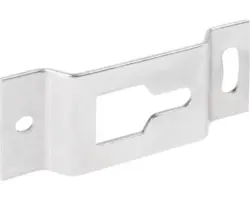Befestigungsblech für Fensterläden 75 x 32 mm Edelstahl