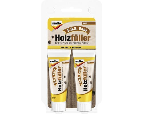 MOLTO S.O.S Easy Holzfüller 2x20 ml