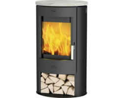 Kaminofen Fireplace Zaria Top Speckstein 6 kW mit Holzfach