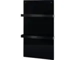 Hornbach Infrarot Heizpaneel Eurom Sani 400 Black 84x48 cm 400 Watt inkl. Wi-Fi