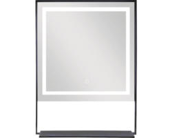 LED-Lichtspiegel Sanotechnik Soho ZI310 mit Ablage und Bluetooth-Lautsprecher rechteck 60x80 cm