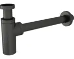 Hornbach Tassensiphon Sanotechnik 1 1/4" schwarz matt