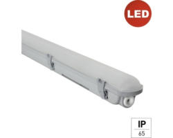 LED Feuchtraum-Wannenleuchte LED multi 1200x70x73 mm 36 W 4400 lm 4000 K IP 65 grau